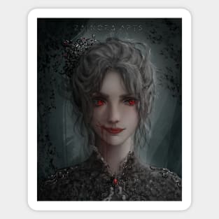 Red-eyed nobility Sticker